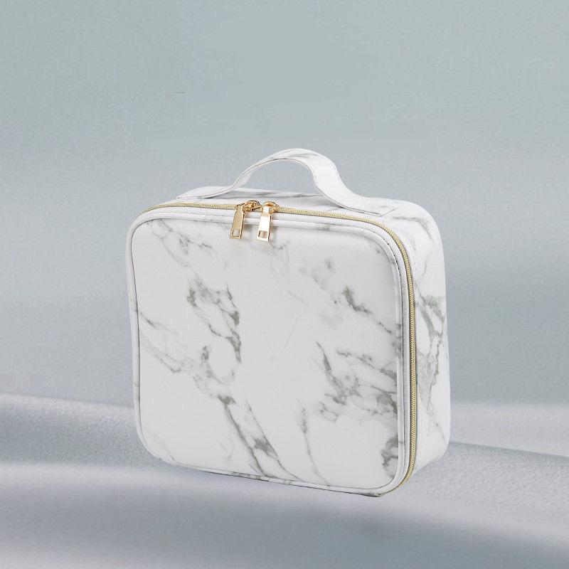 New Beauty Brush Makeup Bag Travel Women Cosmetic Case Big Capacity Make Up Box Necessary Tools Storage Waterproof Cosmetic Bag