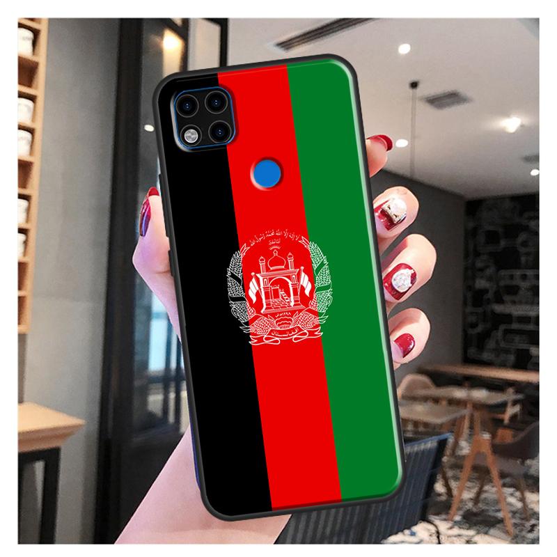 

Афганский флаг Афганистана баннер для Redmi 10 чехол для Xiaomi Redmi Note 11 Pro 8 9 10 Pro 8T 9S 10S 9A 9C 9T чехол Fundas Redmi Note11Pro Plus