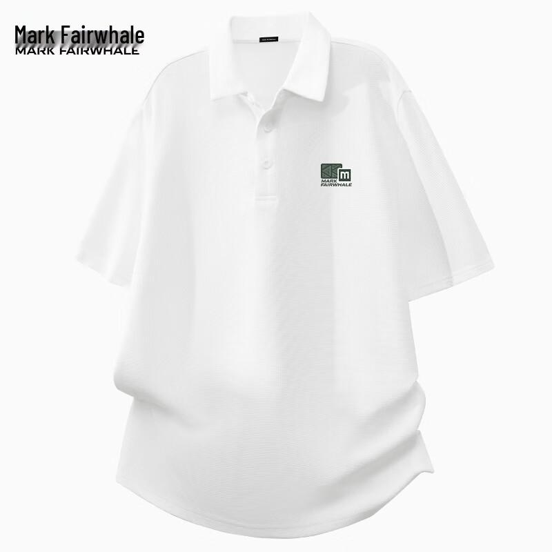 

Mark Fairwhale Men s Waffle Polo T-Shirt L