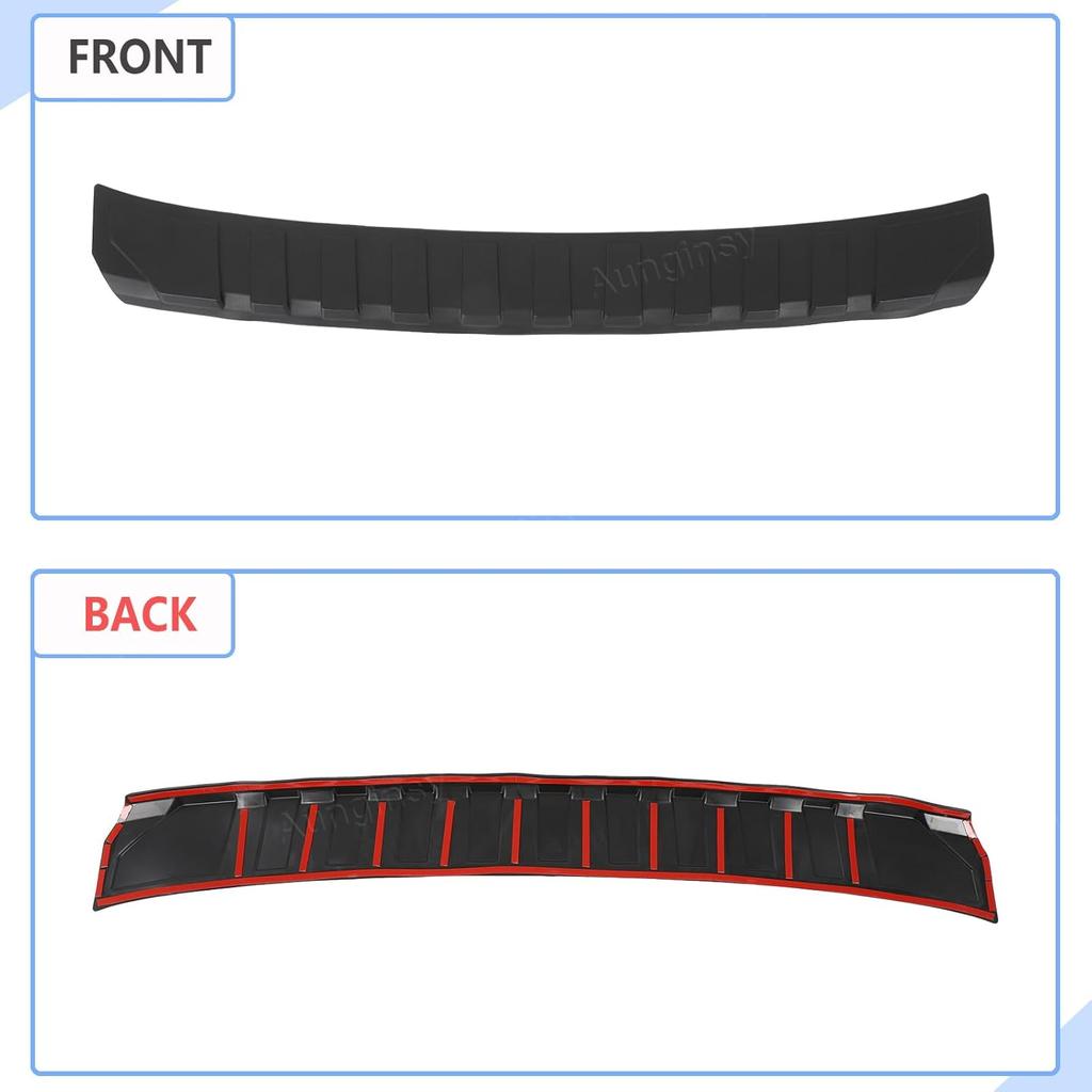 Car Rear Bumper Cover Protector Guard Compatible with Subaru XV/Crosstrek 2018-2023, Scratch Resistant Trunk Door Entry Guards, Trunk Door Sill