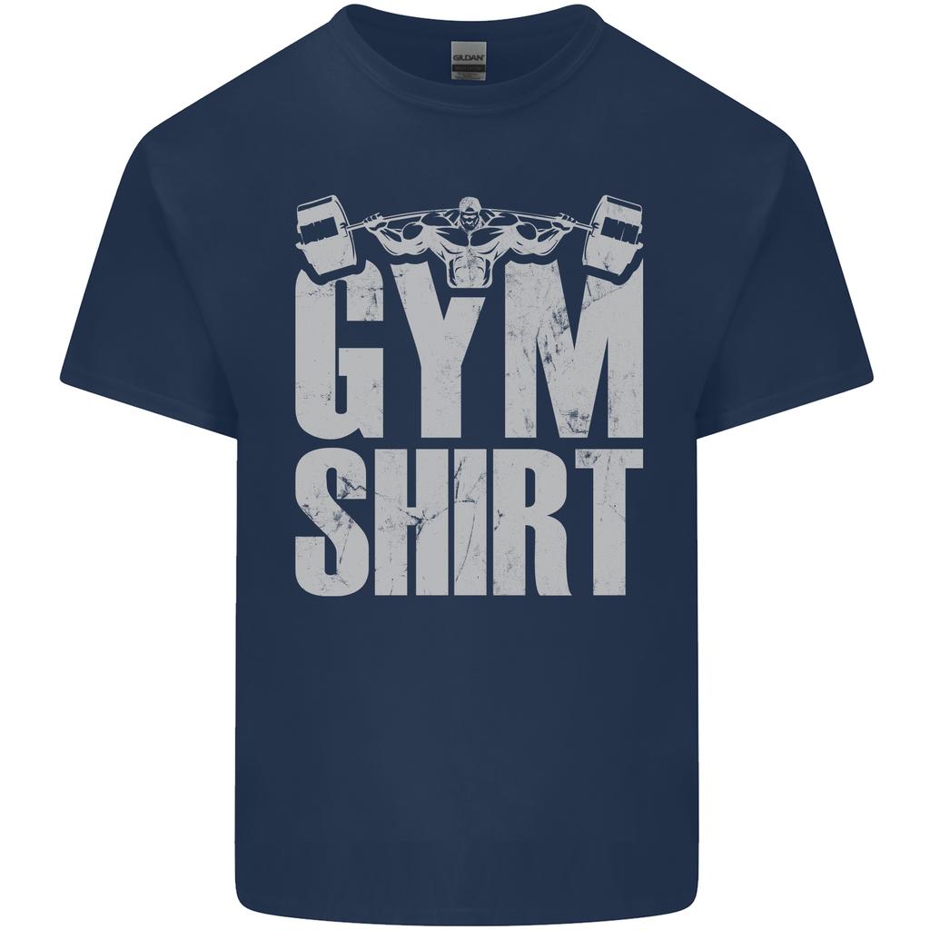 Gym Training Top Bodybuilding Weightlifting Unisexs Light Cotton TShirt