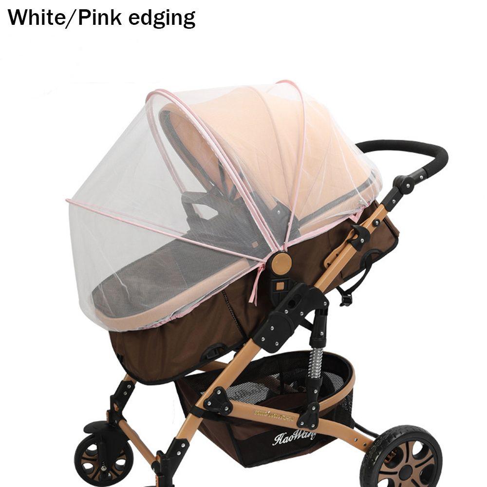 Mosquito Net Full Cover for Baby Car seat Cover Cradles Stroller Mosquito Netting Stretchable Netting Dual-Use Zipper Mesh