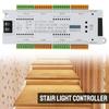 Motion Sensor LED Stair Light Controller Kit DC 12V 24V 32 Channels Step PIR Automatic Controler for Stairway Staircase Lighting