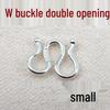 S925 Sterling Silver Question Mark Clasp for DIY Necklace and Bracelet Jewelry Making