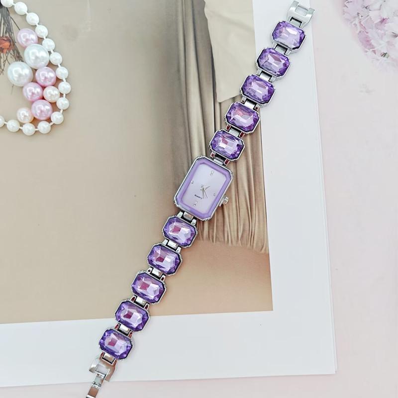 

UTHAI CQ412 Модные женские часылегкая роскошь квадратные браслетыкварцевые часымодные часыподаркичасы для женщины