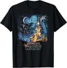 Star Wars A New Hope Faded Vintage Retro Poster Unisex T-Shirt