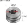 High Performance V Belt Pulley Double Slot A Type Motor Accessory Cast Iron Material Various Sizes from 50mm 100