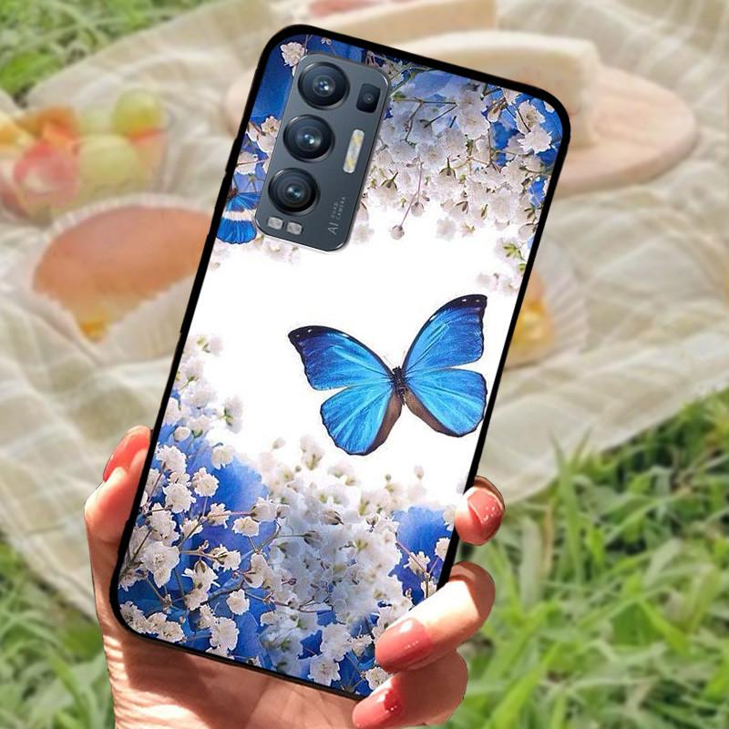 For OPPO Find X3 Neo Case Cover Silicone Soft Marble Black Bumper Funda Coque for Oppo Find X3 Lite Protective Capa FindX3 Neo