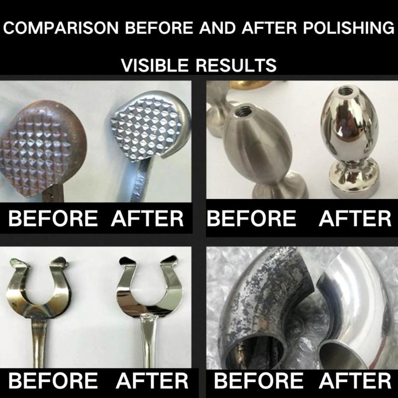 Anti Still Polishing Discs with Enhanced Contact Area 125MM Grinder Attachment Polishing Disc set for Oxidation Removal