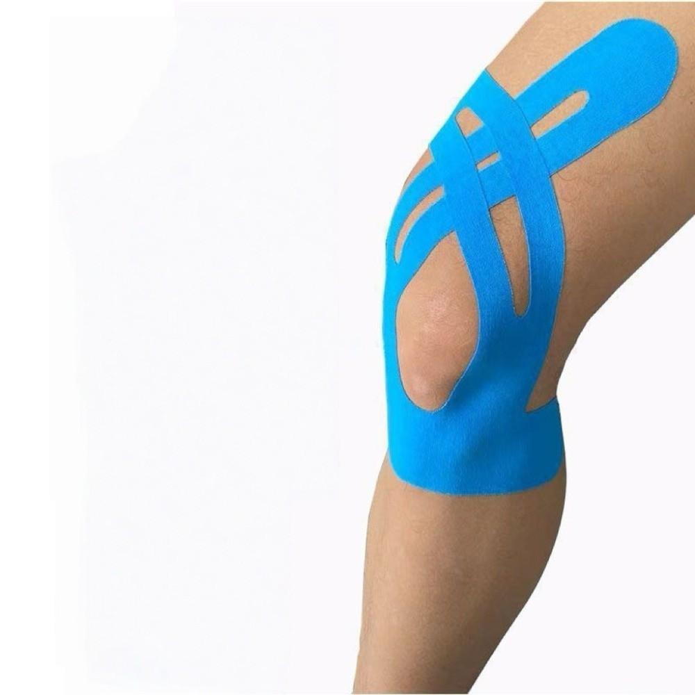 10pcs Knee Support Kinesiology Tape Breathable Muscle Protection Tape Knee Muscle Pre-Cut Tape  Gym