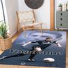 Inter Milan Personalized Text Area Rug Suitable for Playrooms Kitchen Balcony Foyer Antislip Carpet Decorate Offices Best for Christmas