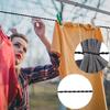 Camping Clothesline Clothing Lines With Strong Suction Cups Foldable Anti-Slip Hook Windproof Heavy Duty Wire For Bathroom