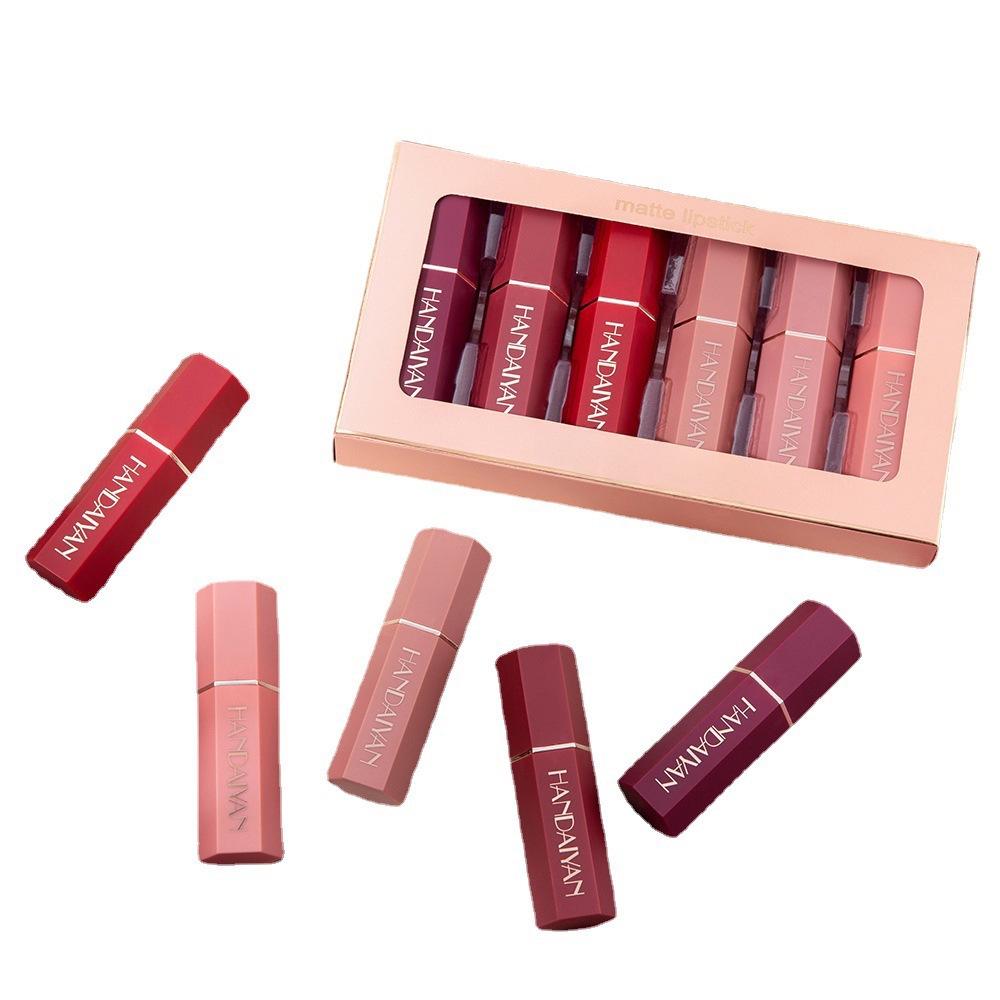HANDAIYAN 6-Piece Matte Lipstick Set