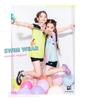 Swimsuit for TD [Arisana] Kids, Girls, Kids, Juniors, Separate, Children's Swimwear, 3-Piece Set, 03. Tie-Dye, 140cm,
