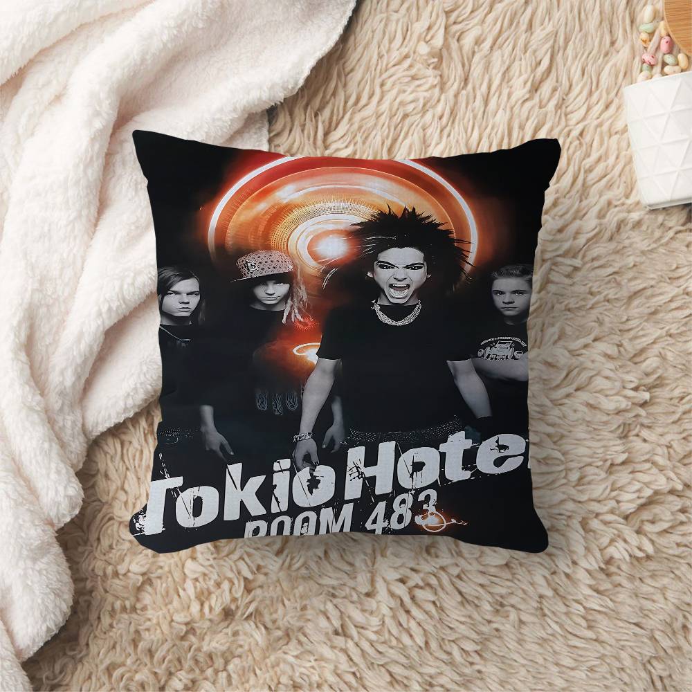 Singer T-Tokio H-Hotel Pillow Gifts Home Office Furnishings Bedroom Sofa Car Cushion Cover Case 45x45cm