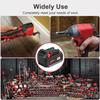 6.5Ah 18V Replacement for Milwaukee M-18 Battery 2/pk Blck