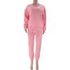European Winter Women's Printed Hoodie & Pants Set