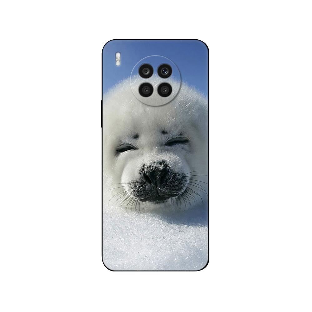 For Honor 50 Lite Case 6.67inch Silicon Back Cover Phone Case For Huawei Honor 50 Lite Case Bumper 50Lite Light Black Tpu Case