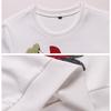 Autumn Men's Sportswear Set Pants Flower Printed Pullover Male Tracksuits