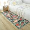 Machine Washable Corridor Carpet for Living Room, Bedroom, Bedside Rug, Soft Floor Mat, Non-Slip Home Decoration, Vintage Carpet