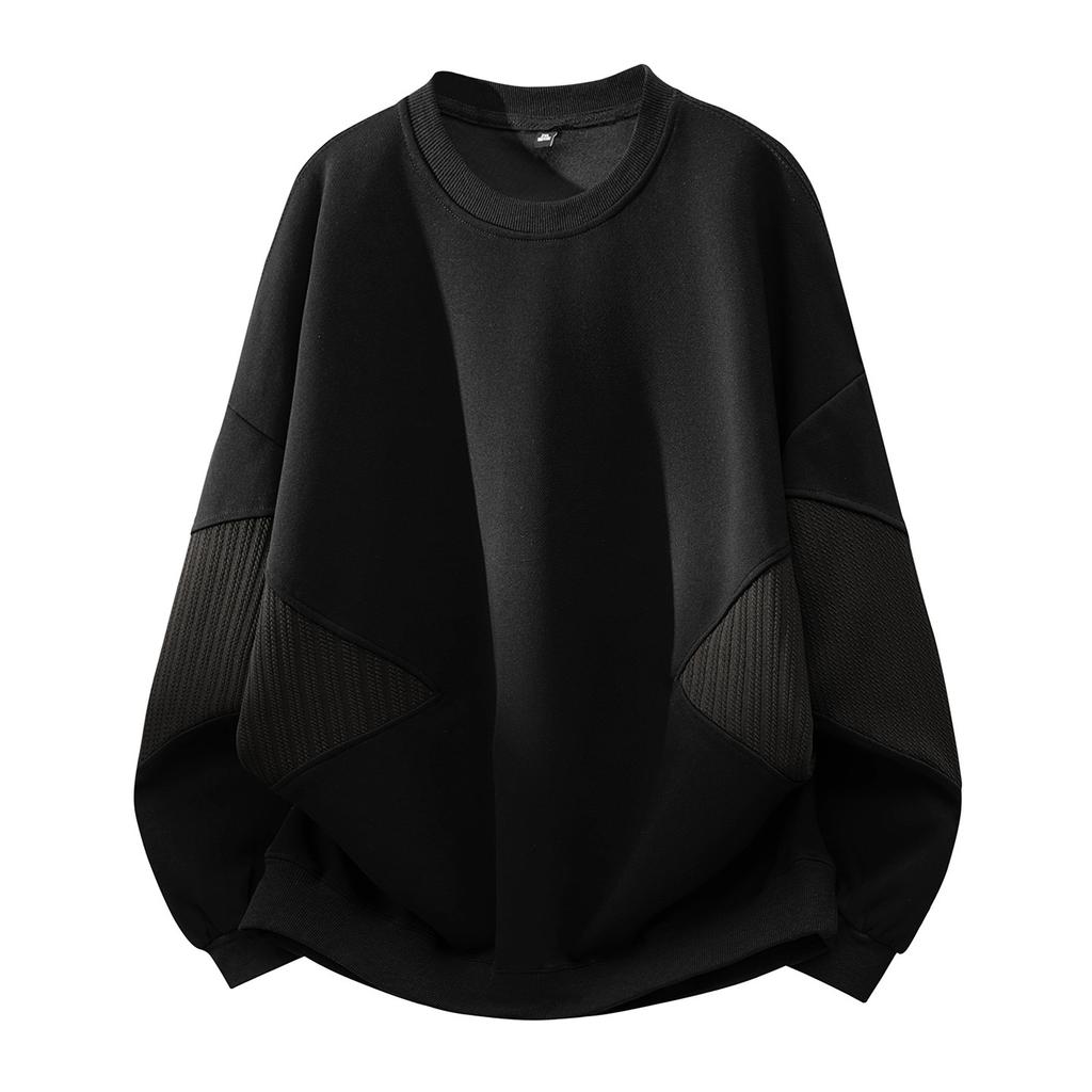 Spring Design Sense Loose Casual Versatile Trend Round Neck