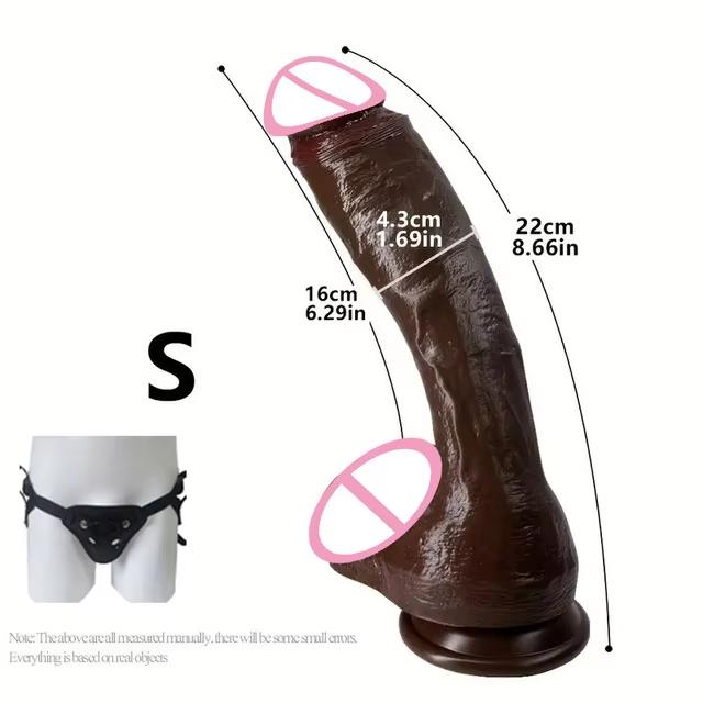 5 Size Dildos Huge Realistic Penis Feel Silicone Suction Cup Strap-on Anal Plug Vaginal Masturbator Adults Sex Toys For Women 18