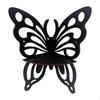 Butterfly Shape Corner Shelf Display Decor Wood Wall Storage Rack for Dorm Living Room