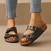 Fashion 2025 New  Cork Clogs Slippers for Women Men Classic Suede Summer Sandals with Arch Support Fashion Cork Orthopetic Beach Shoes