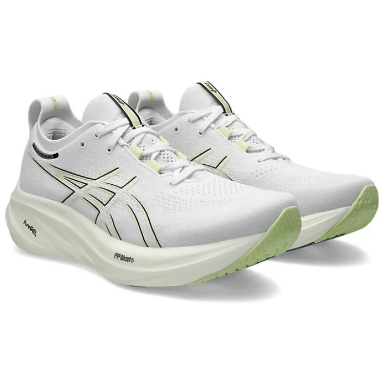 Asics Gel-Nimbus 26 Extra Wide Comfortable Versatile Low-Top Training Running Shoes Men sneaker White 1011B796-102