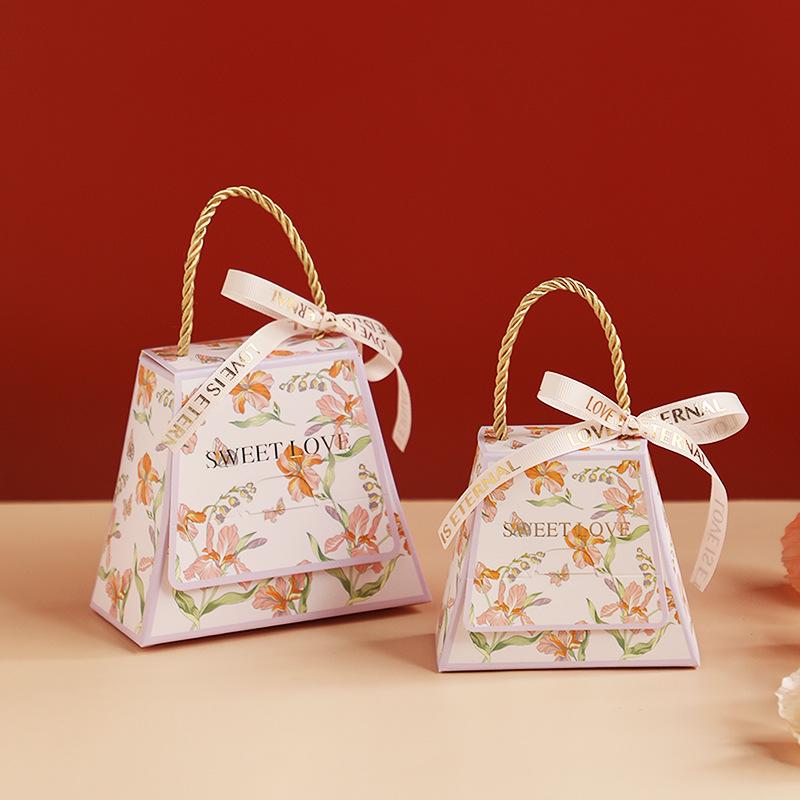 2025 Hochwertige europäische Hochzeits-Süßigkeiten-Geschenkbox – elegante leere Süßigkeitenbox für Hochzeiten und Verlobungen