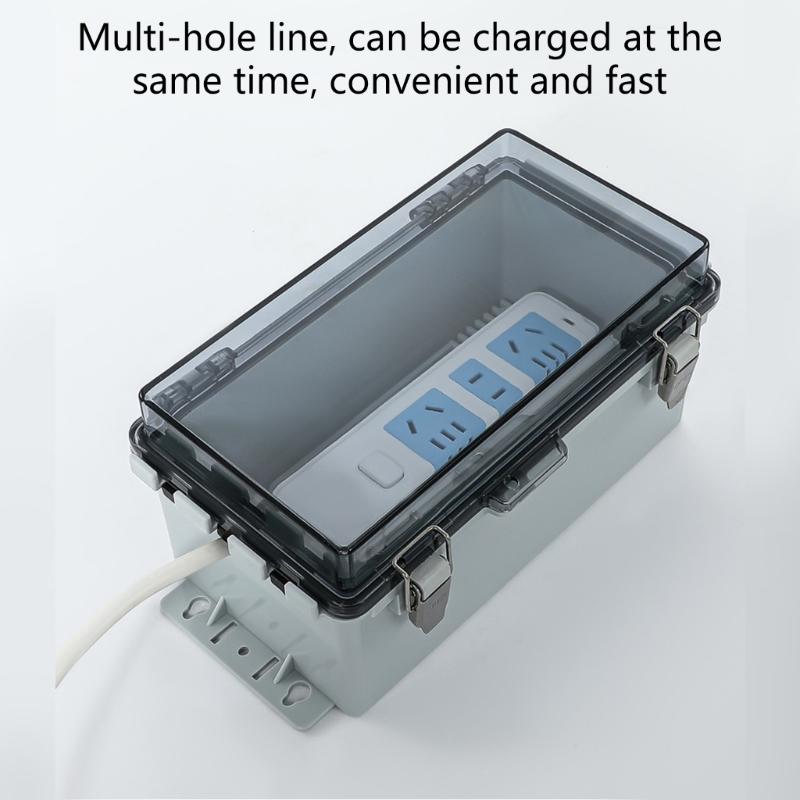 Practical Industrial Waterproof Electrical Box With Lock And Wall Mounted Set Accessory for Outdoor Applications