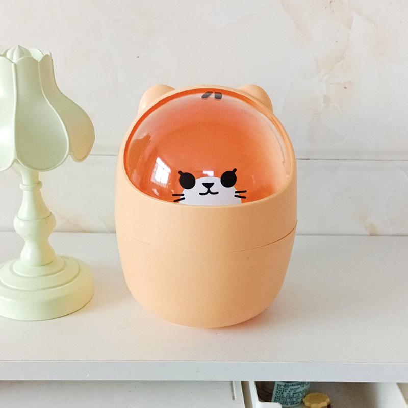 

Мини-корзина для мусора и ящик для хранения в виде милого медведя для студентов и общежитий