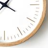 KATOMOKU Muku Clock 18 Oak Wall Clock with Continuous Second Hand km-129OA 306mm (quartz Clock)