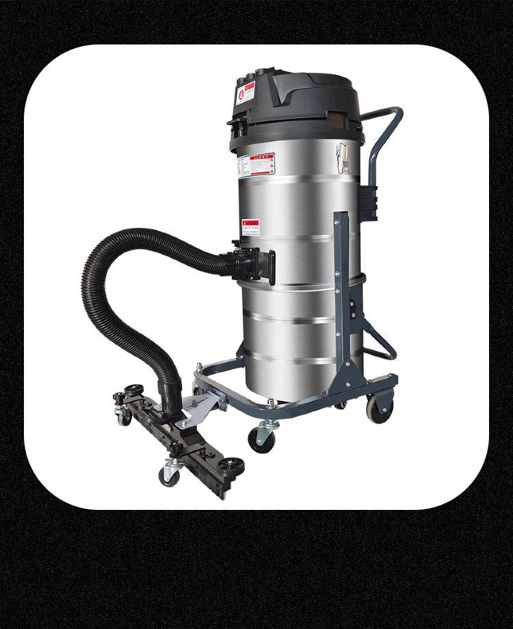 Wireless Industrial Vacuum Cleaner with Powerful Suction and Long-Lasting Battery