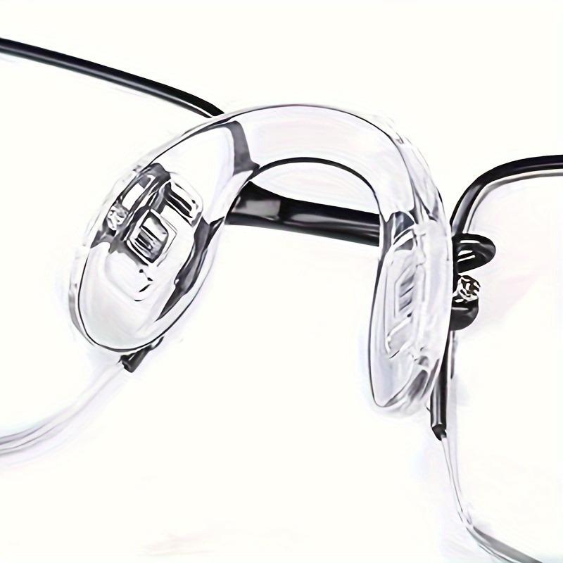 10pcs Comfortable U-Shaped Silicone Nose Pads-Repair Kits for Glasses,Non-Slip,Soft,and Breathable Accessories for Eyeglasses