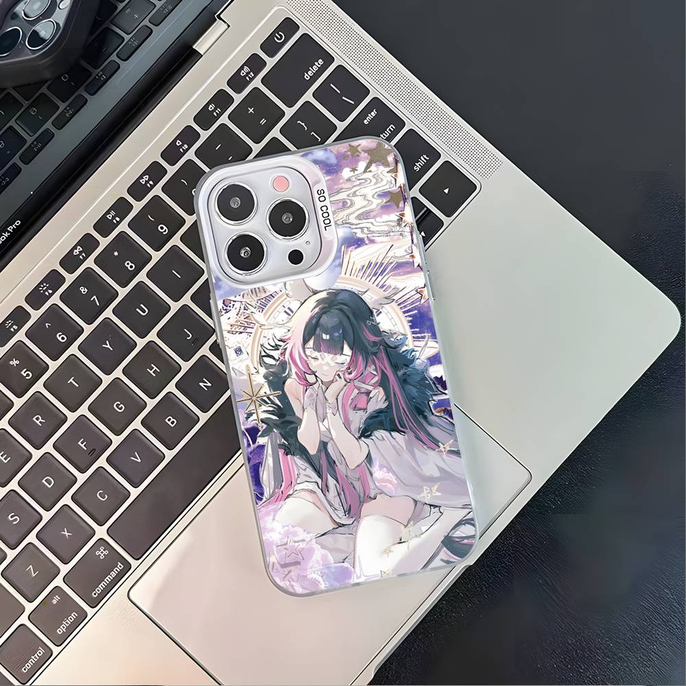 G-Genshin Impact Columbina Phone Case For iPhone 17,16,15,14,13,12,11,Pro,XS,Max,Plus,Mini,SE4,E White Matte Shockproof Cover