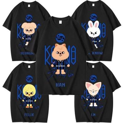 Straykids KARMA SKZOO T-shirt Kpop Star T-shirt