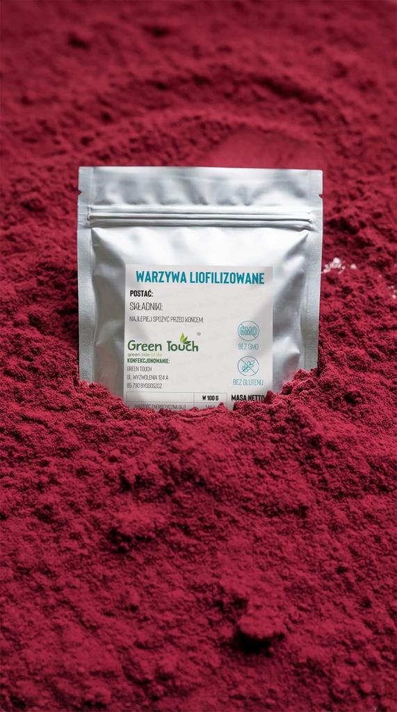 Barbabietola Liofilizzata 100 G in Polvere Naturale Polacca Barbabietole Liofilizzate