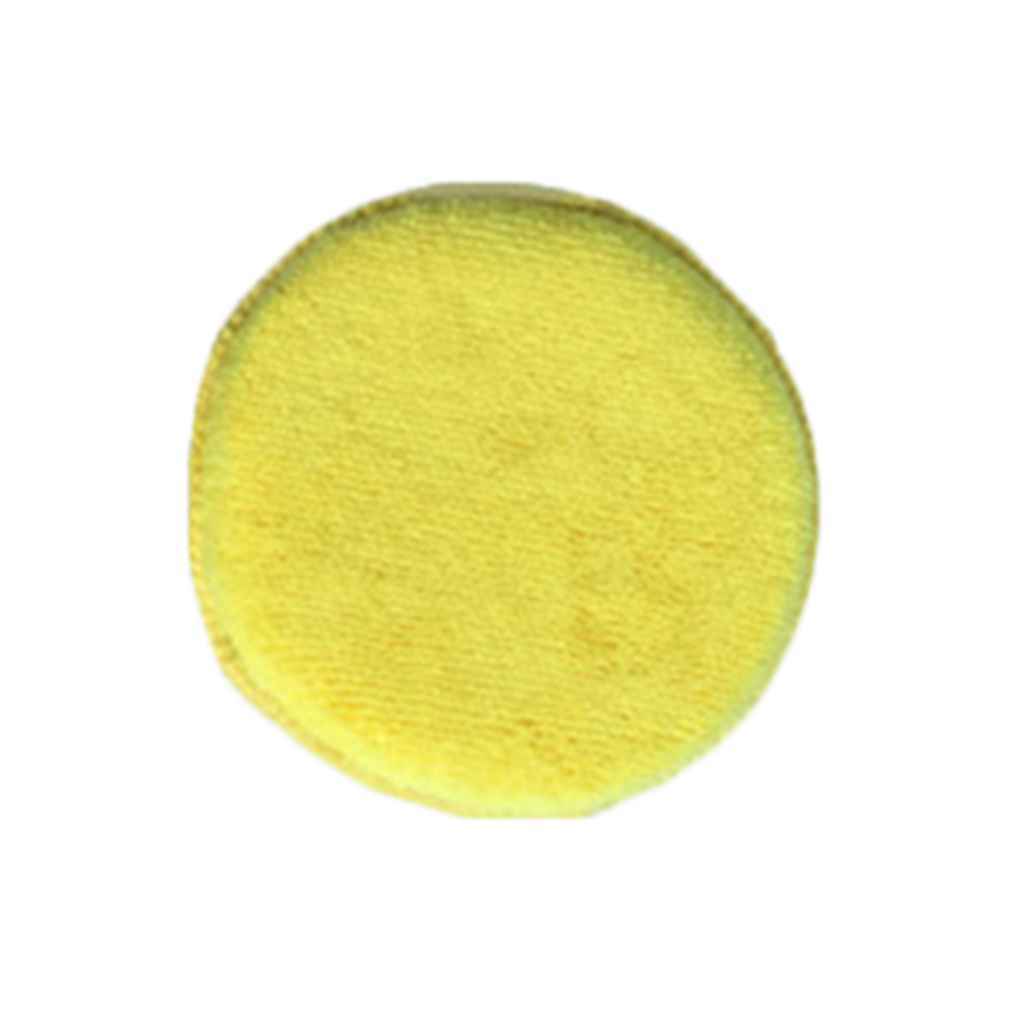 5pcs Car Waxing Polish Sponges Car Detailing Wax Applicator Pads Round Pocket Microfiber Foam Sponges Car Cleaning Tools