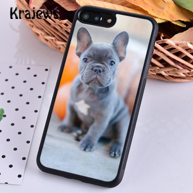 Krajews Whimsical french bulldog Dogs puppy Phone Case For iPhone 17 Air 16 15 14 plus 11 12 13 pro max coque Fundas