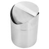 Mini Trash Can Innovative Desktop Waste Bin Rubbish Garbage Container for Office Car