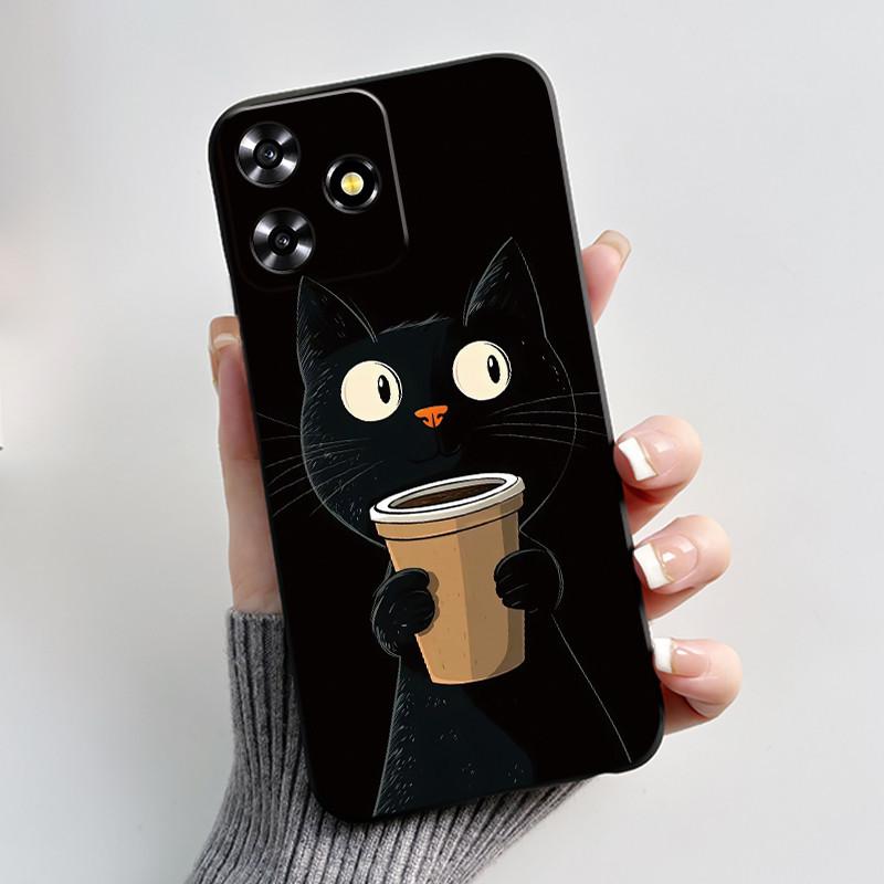 Soft Case For ZTE Blade V50 Design / ZTE 8050 / Blade V50 Smart Casing Luxury Dragon Cute Cool Boys Girls Phone Case Black Cover