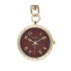 Follow Tea Spoon Sweets Charm Pocket Watch N03424A-0 DBR Women's