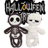 New Halloween Skeleton And Mummy Plush Toy Doll Keychain Custom Logo Available For Wholesale