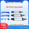 Yadake MAL Series Mini Aluminum Pneumatic Cylinder - Industrial Grade (16x20x25x32x40)