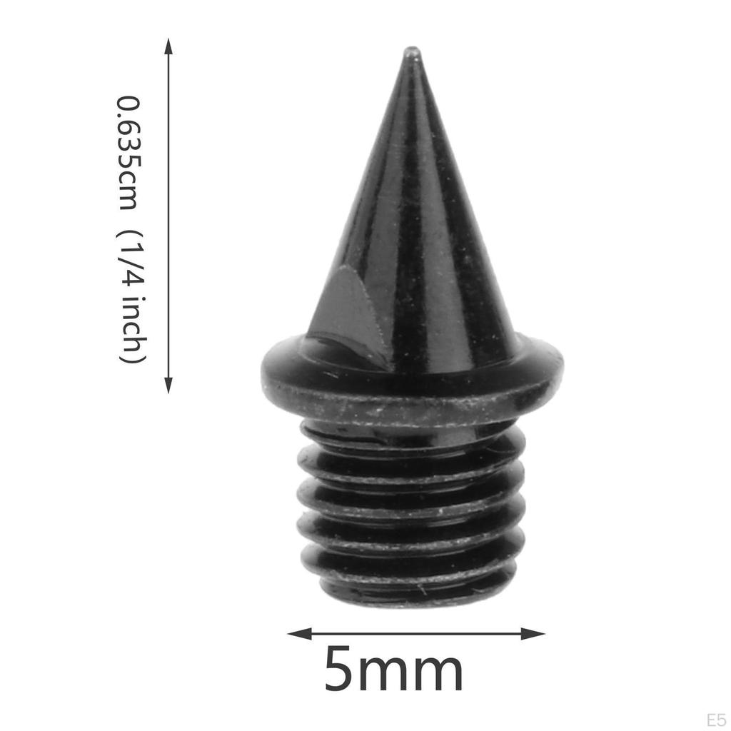 120Pcs 1/4" Track Shoe Spikes Replacement for Country Sports Hurdle