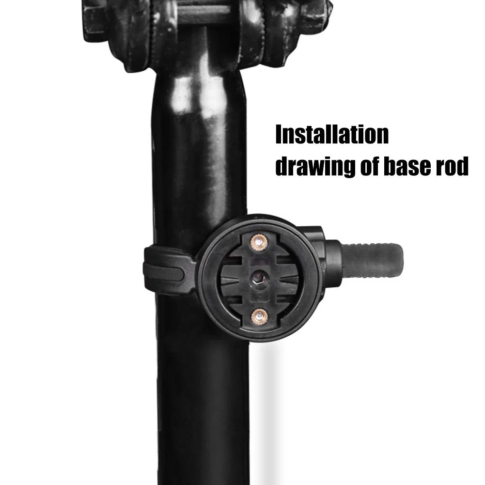 1-2 STÜCK Fahrradcomputerhalterung Halterung 360 Drehbar MTB Rennrad Lichthalter für Garmin Varia Radar Rücklichthalterung