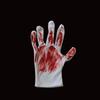Halloween Blood Mittens Dress Up Cosplay Props Realistic Blood Stain Masks  Prank