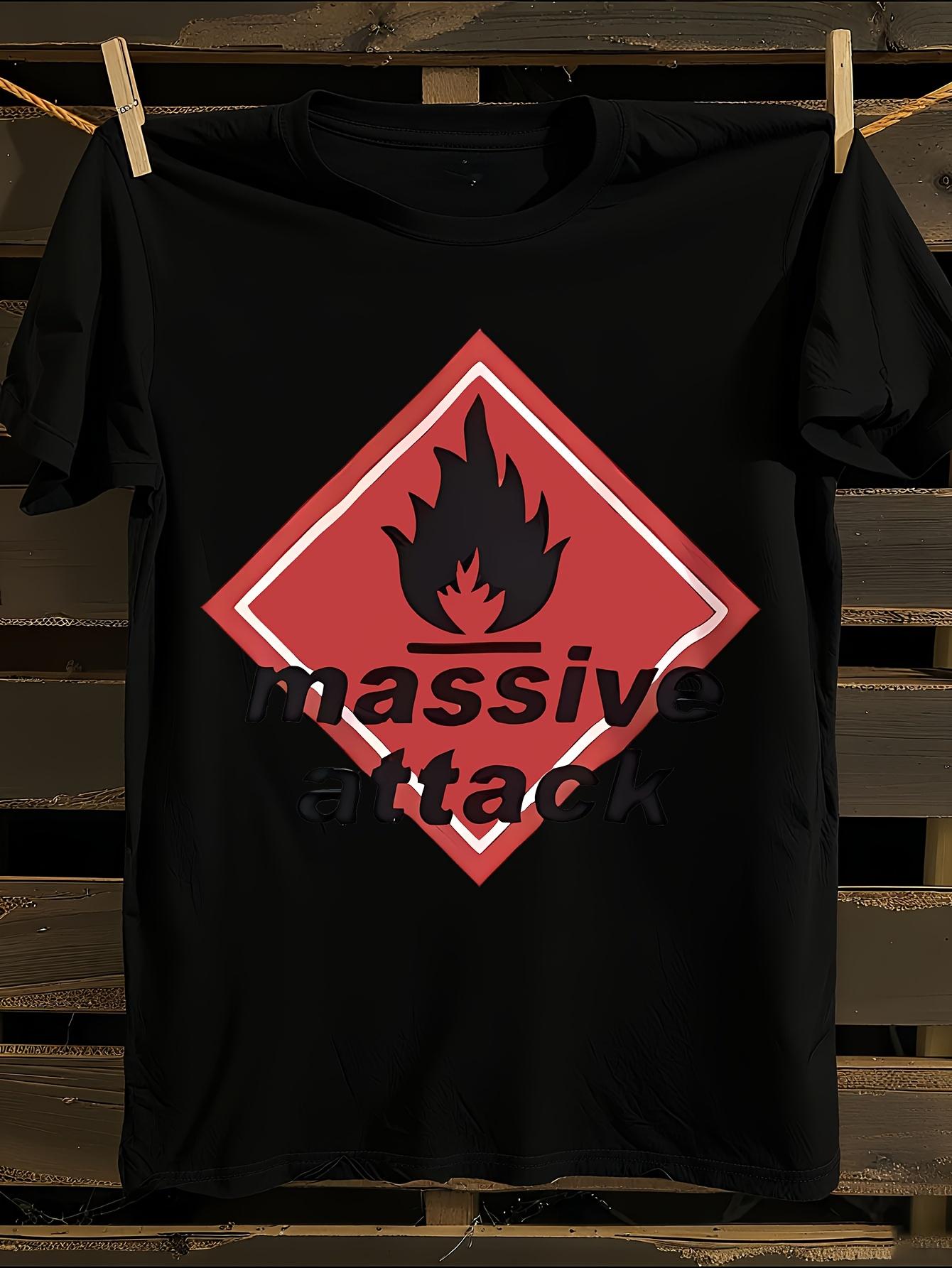 Massive Attack Logo Tshirt XXL