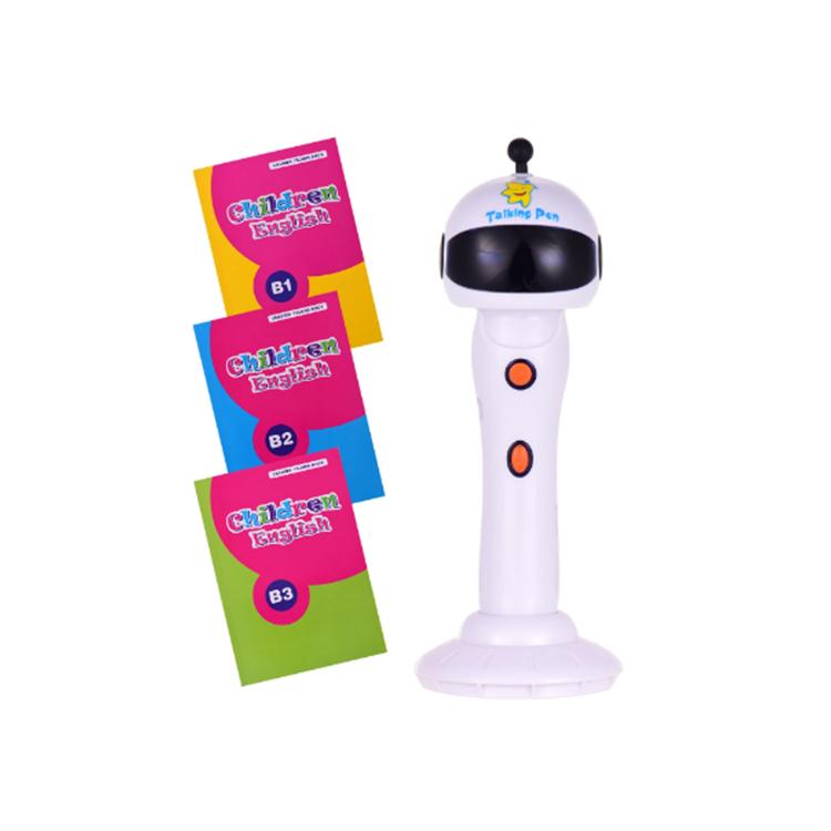ISO 9001 Factory Touch and Read Toddler Children Educational Recording Talking Pen белый